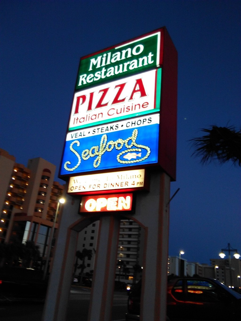 Milano of Daytona Beach Restaurant